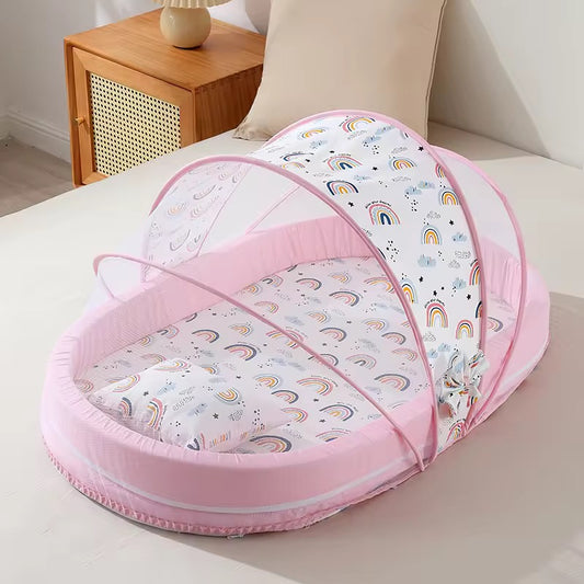 Baby Mosquito Net Baby Bedding Set with Baby Pillow