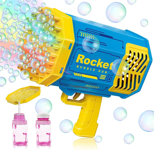 Bubble Gun Machine Kids Automatic Soap Based Bubble Blower