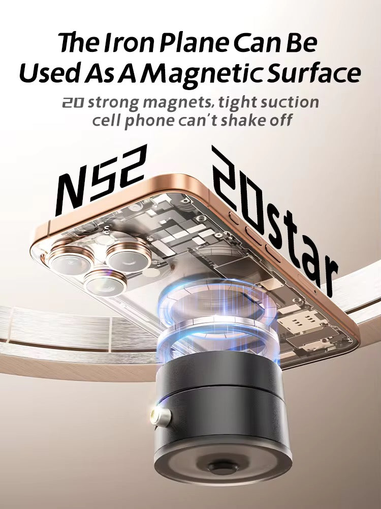 Vacuum Magnetic Suction Phone Holder