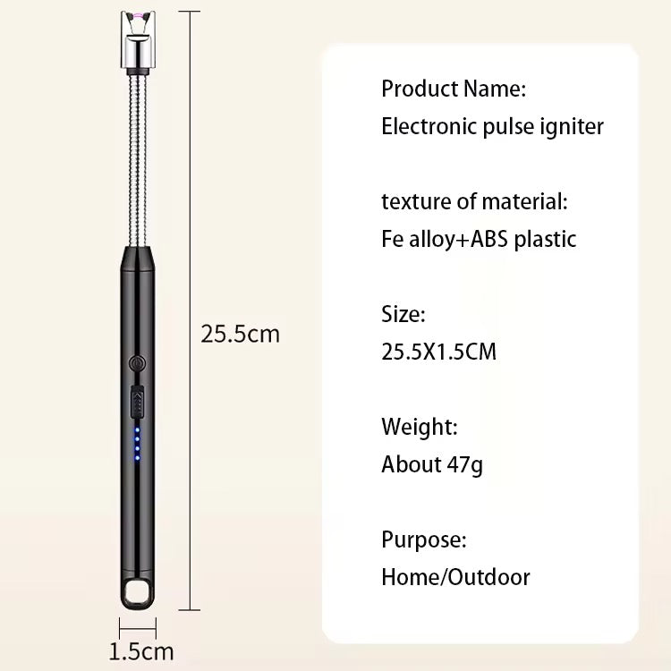 USB Plasma Rechargeable Electric Lighter for Kitchen